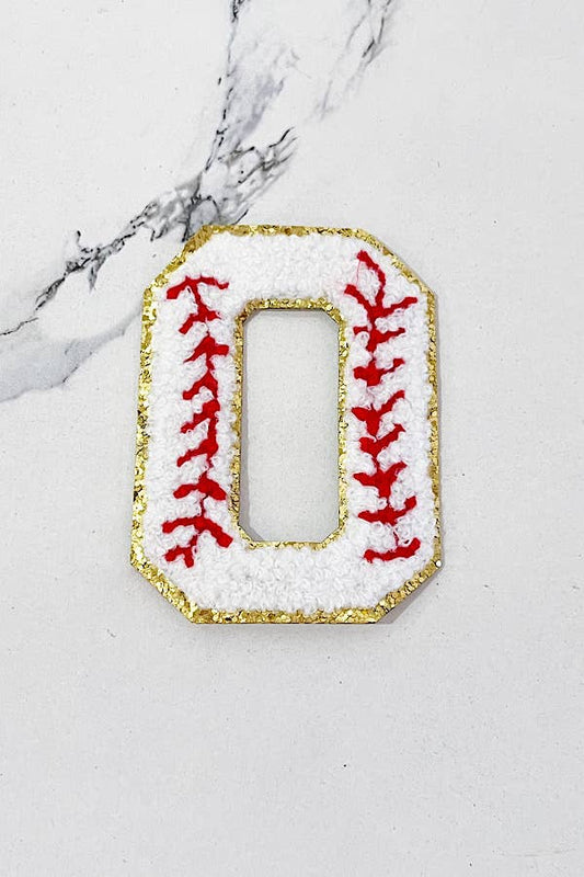 Chenille Baseball Patch #0