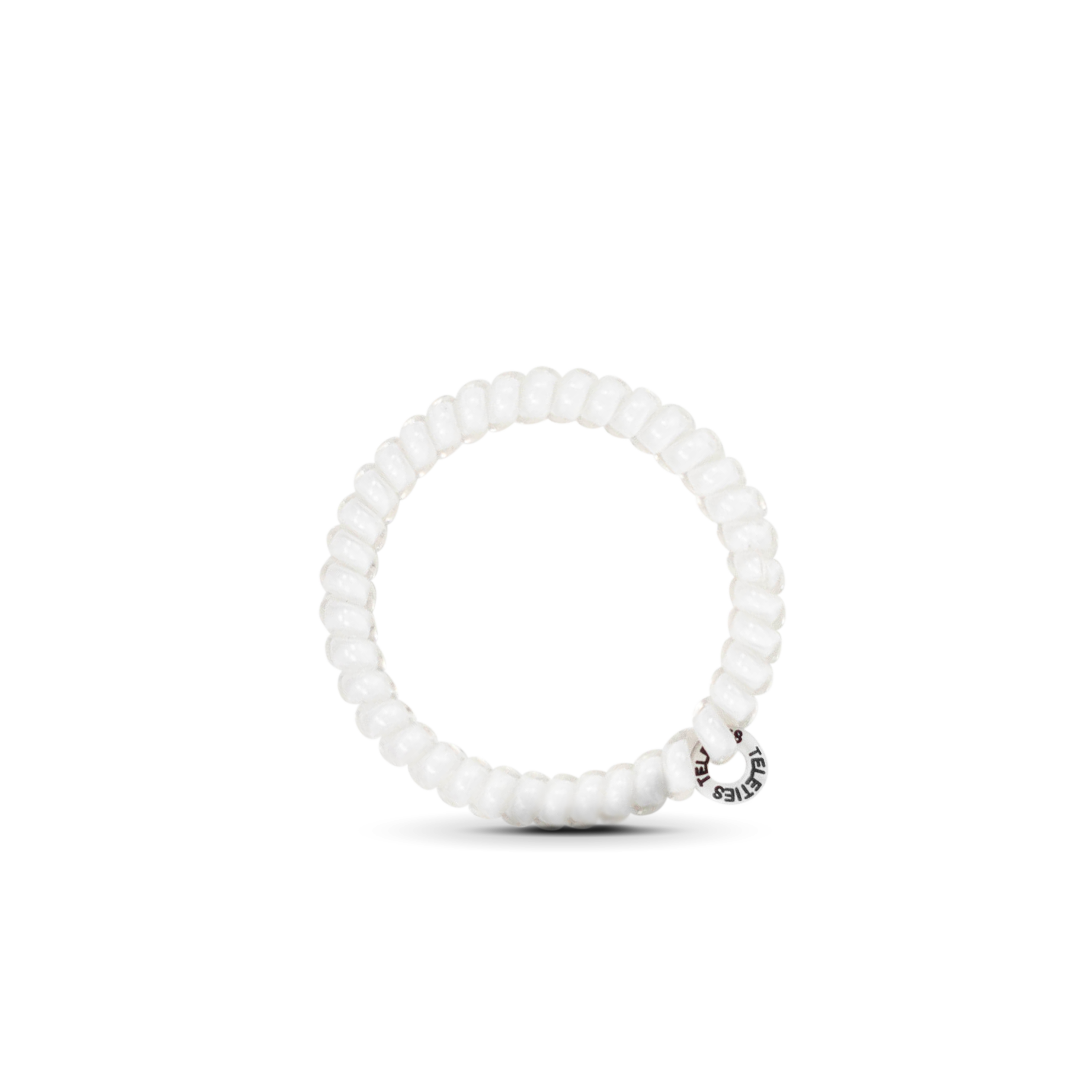 Spiral Hair Coils | Small | Coconut White Hair Ties: Small