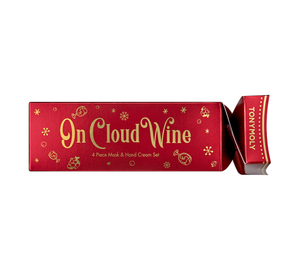 Mask + Hand Cream Cracker Box Set: On Cloud Wine