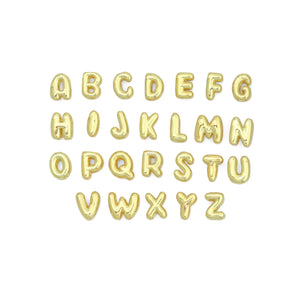 Cute Bubble Initial Charm, Alphabet Name Letter Charm,sku#LD700: 1 set (26pc)