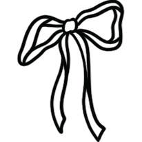 Tiny Bow Temporary Tattoo