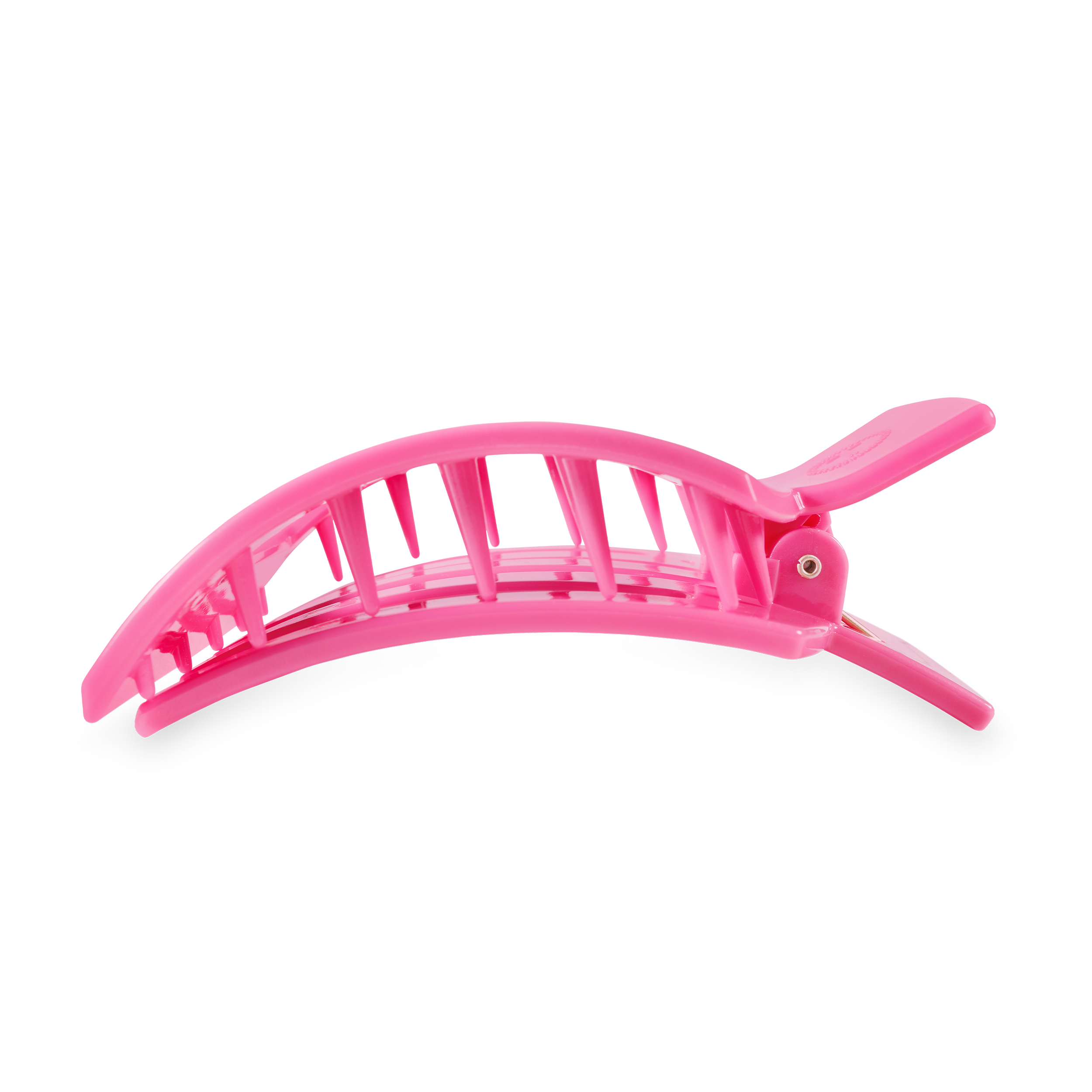 Paradise Pink Large Flat Square Hair Clip