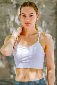 Billie - BUTTER SPORTS BRA WITH ADJUSTABLE STRAP