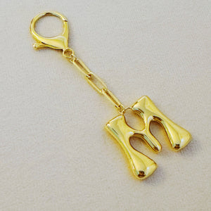 Whimsy Balloon Letter Initial Bag Charm: H