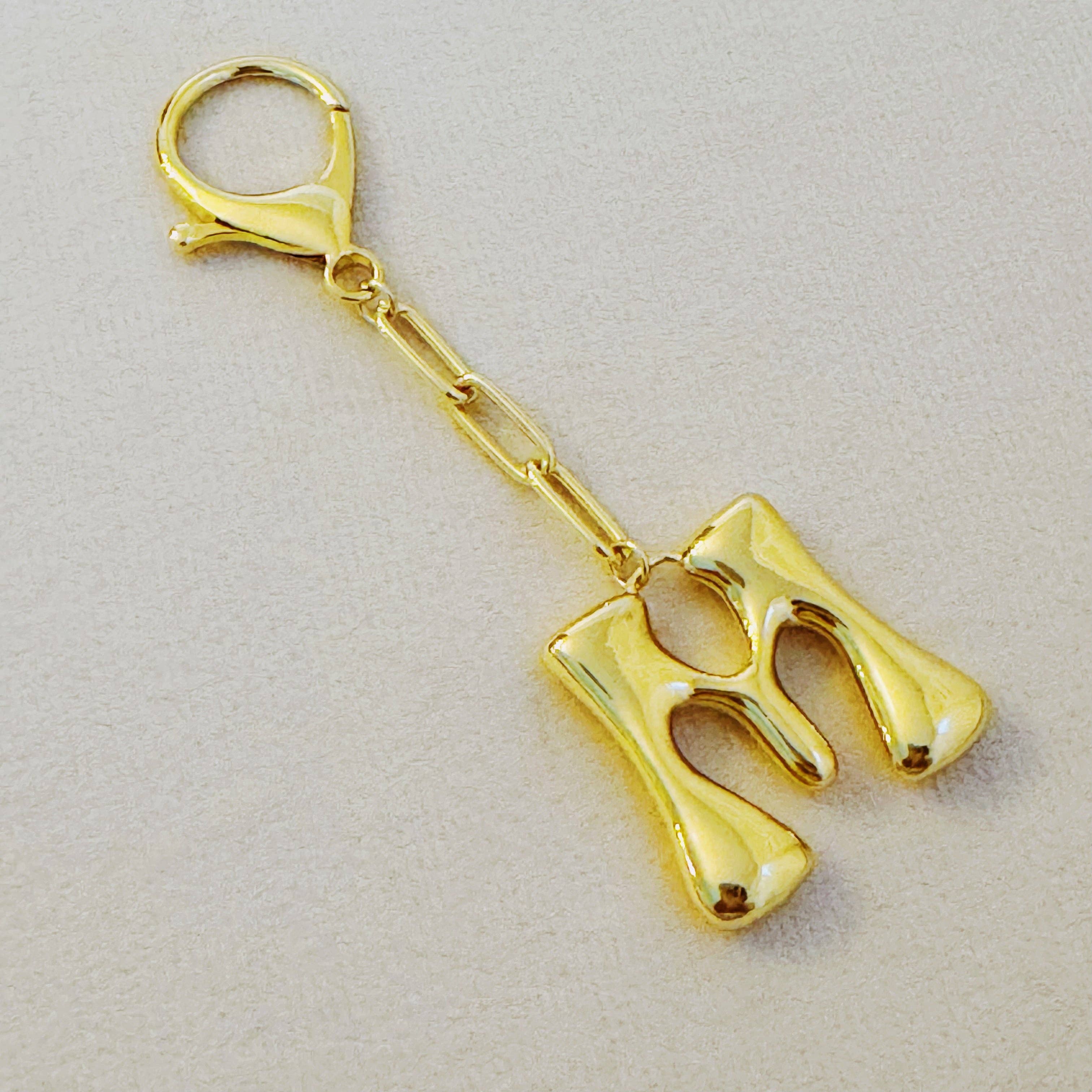 Whimsy Balloon Letter Initial Bag Charm: B