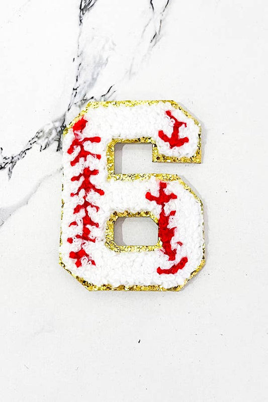 Chenille Baseball Patch #6