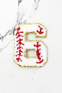 Chenille Baseball Patch #6