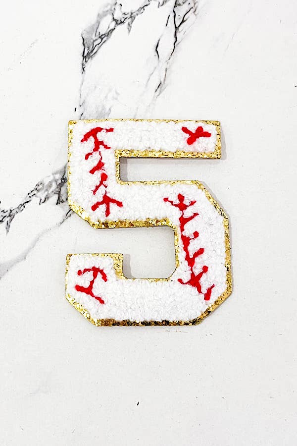 Chenille Baseball Patch #5