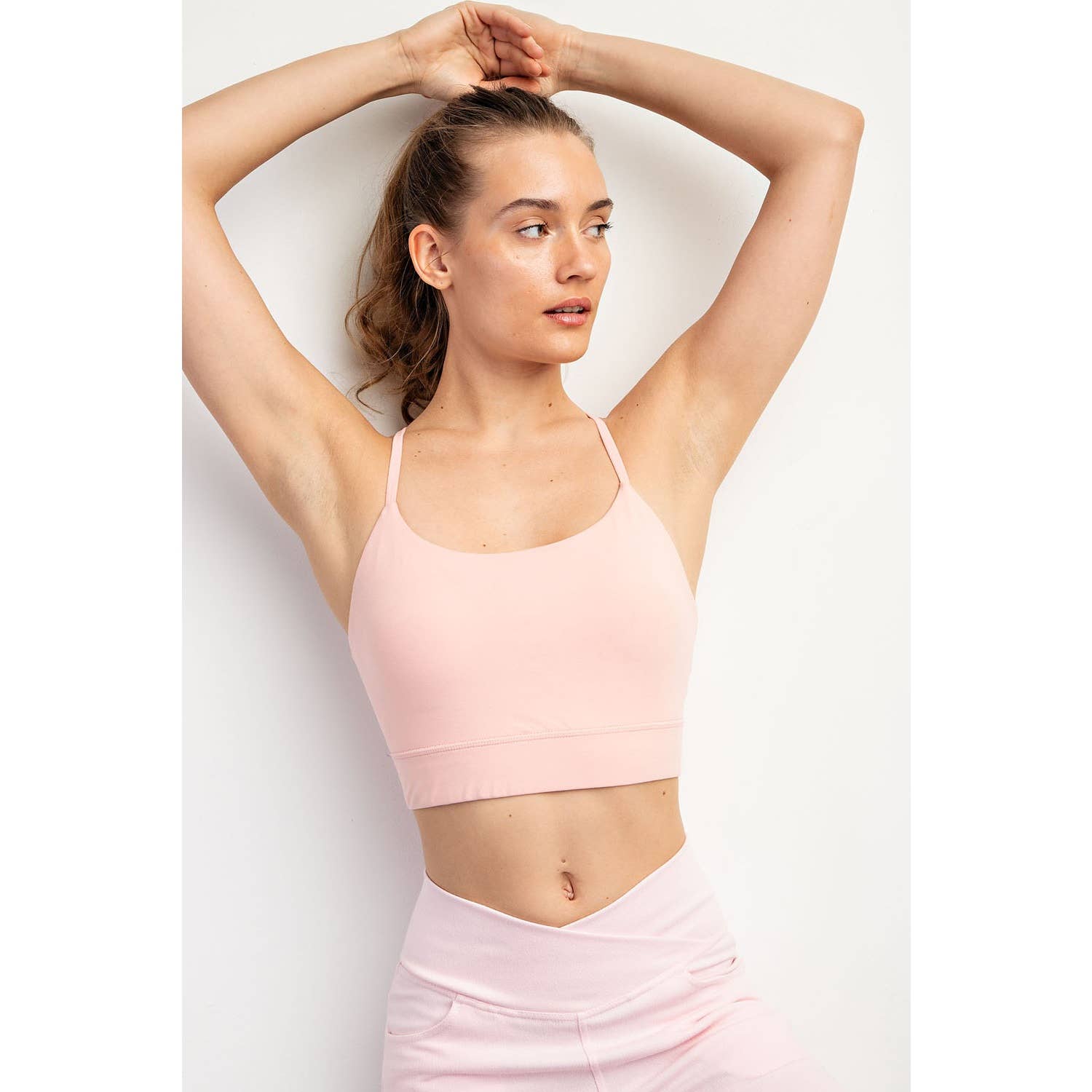 Billie - BUTTER SPORTS BRA WITH ADJUSTABLE STRAP