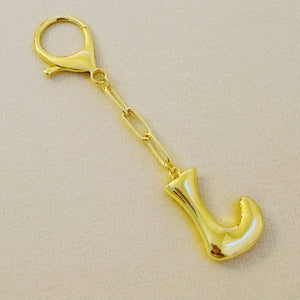 Whimsy Balloon Letter Initial Bag Charm: R