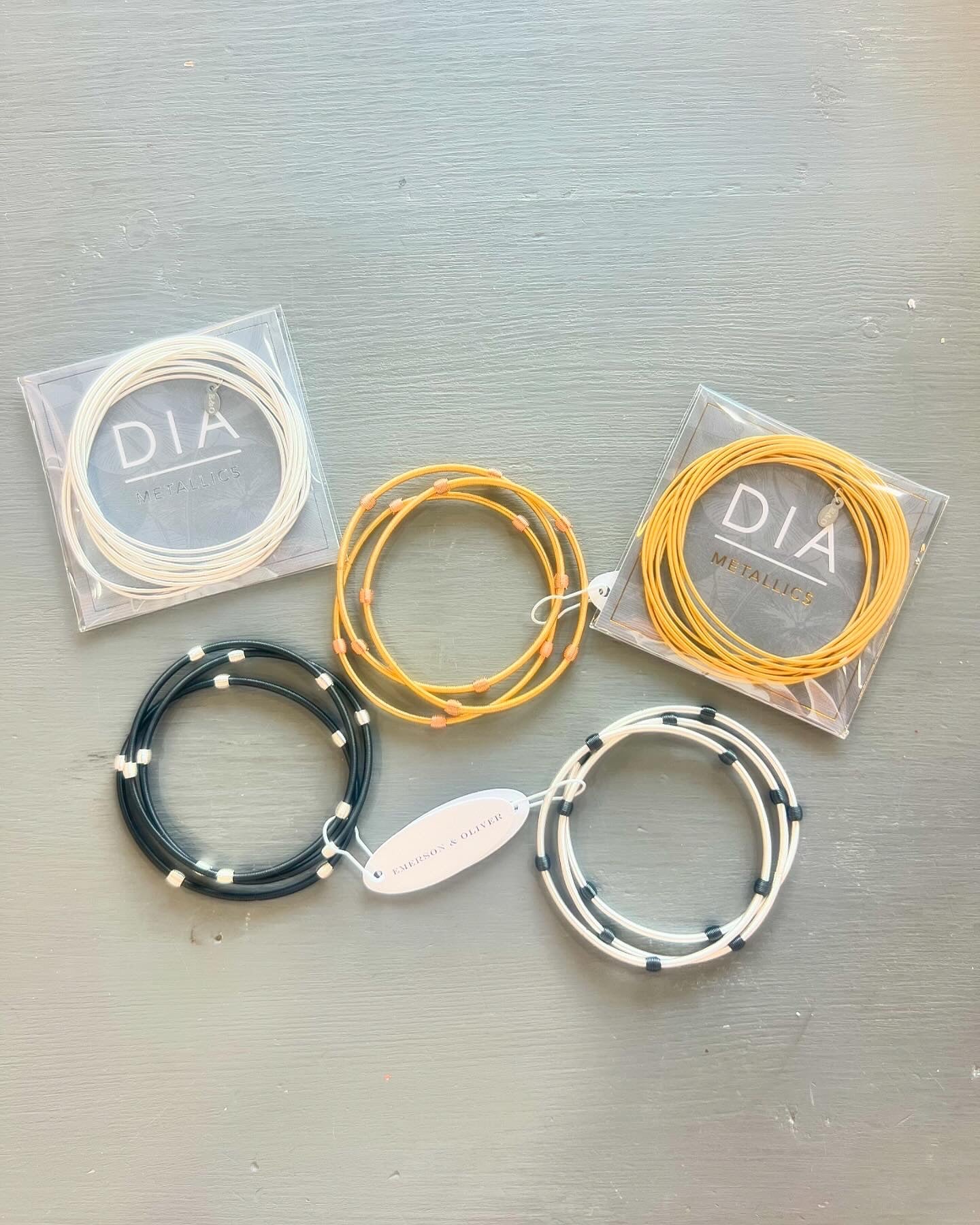 Gold Beaded Dia® Bracelets: Rose Gold / 7" / 3