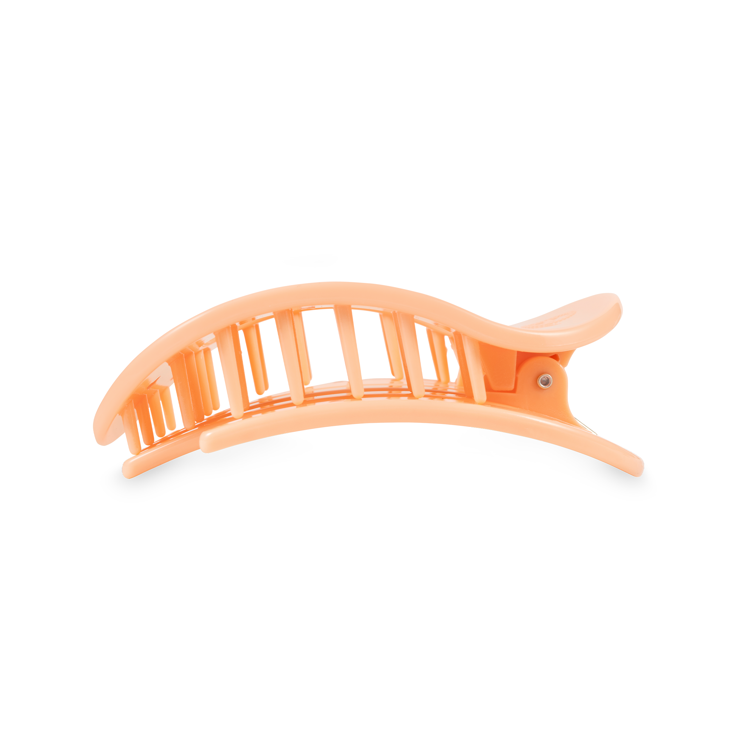 Peach Fuzz Medium Flat Round Clip