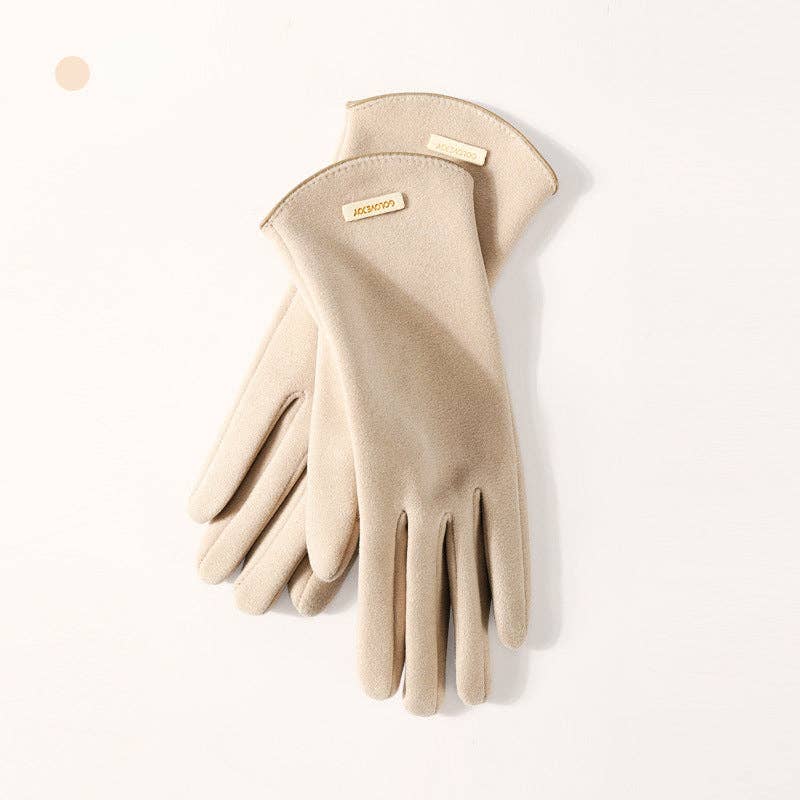 Gloving - Windproof Women's Touch Screen Gloves: BLACK