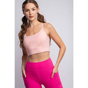 Billie - BUTTER SPORTS BRA WITH ADJUSTABLE STRAP