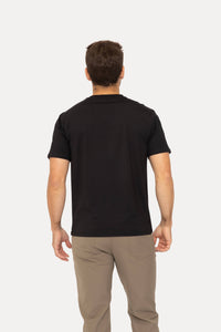 MONO B MEN - Air Essentials Crew Neck Tee: OLIVE / S:M:L