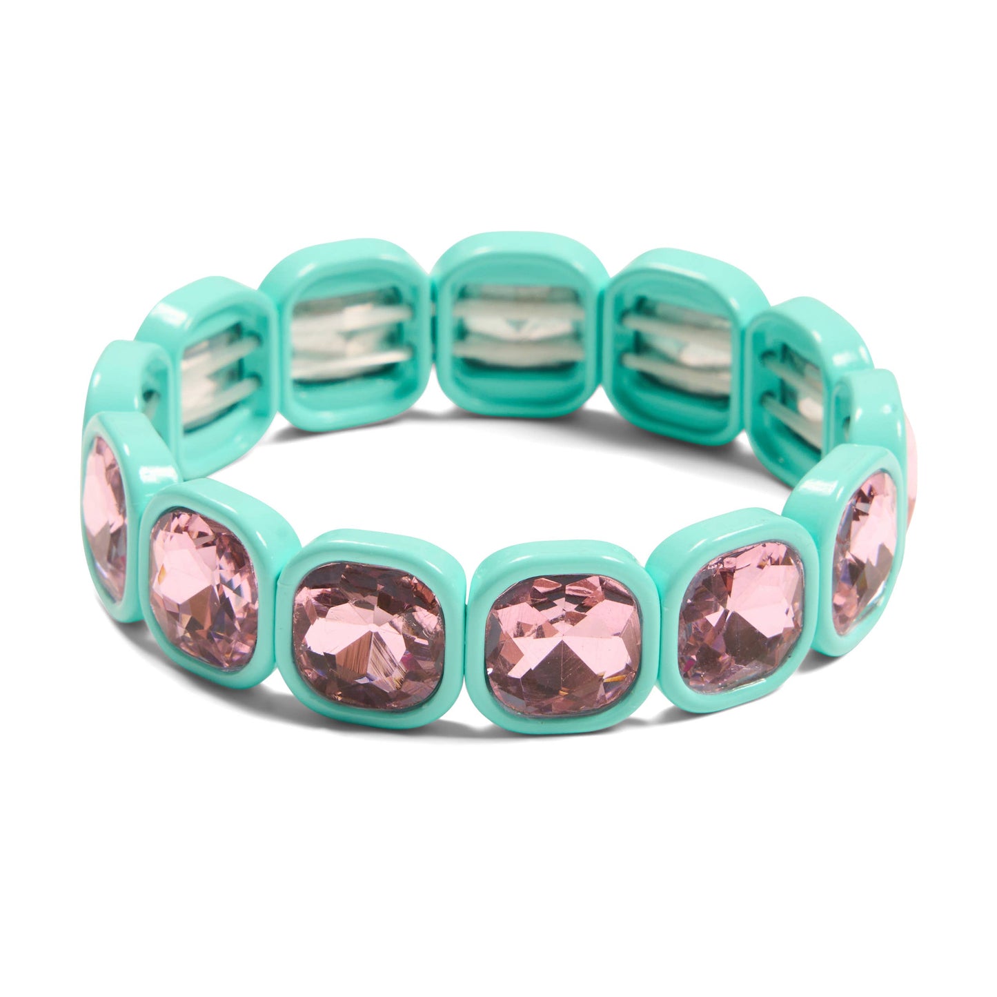 Ice Crystal Bracelets in Assorted Colors: Raspberry