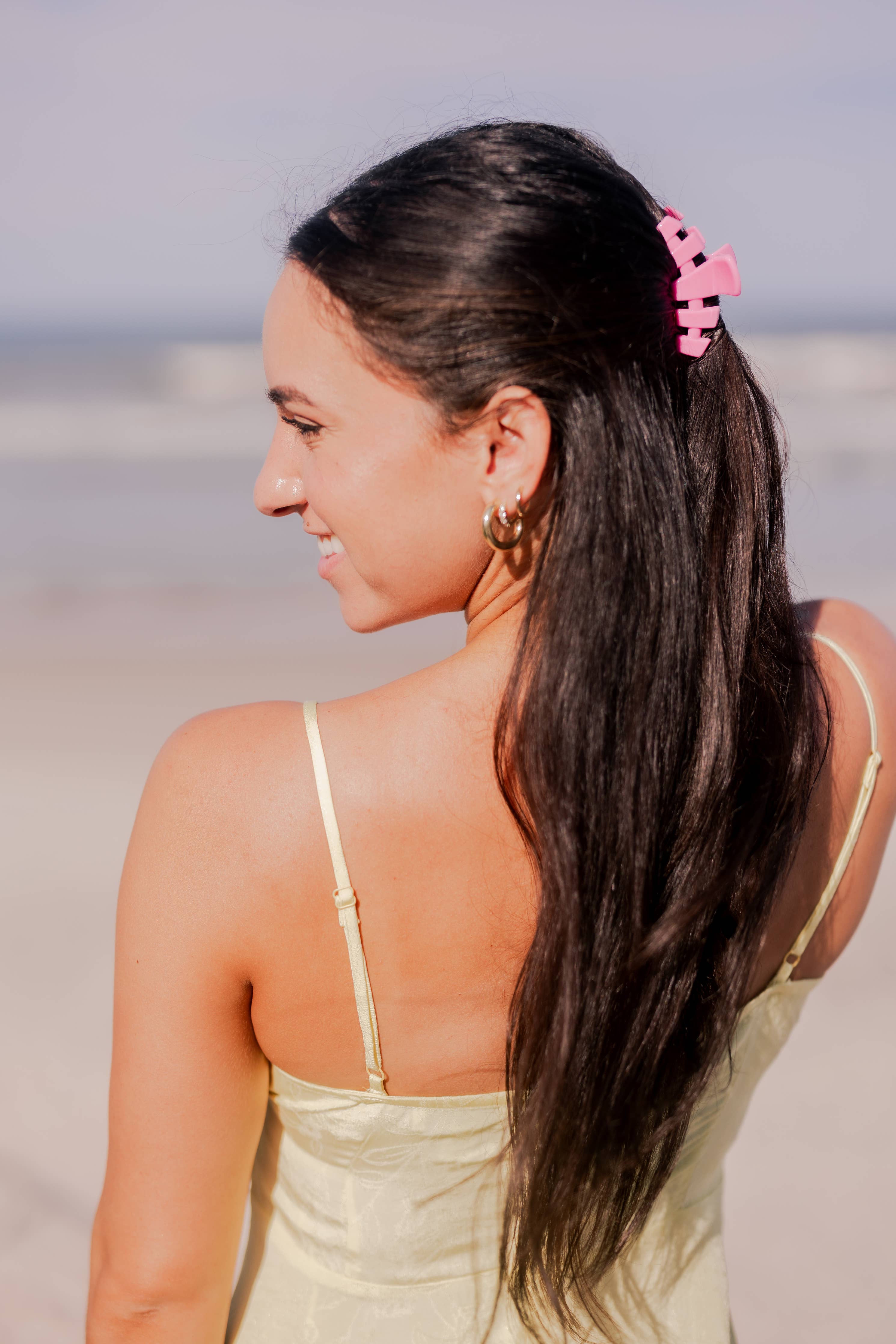 Classic Hair Clip | Small | Paradise Pink