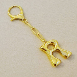 Whimsy Balloon Letter Initial Bag Charm: B