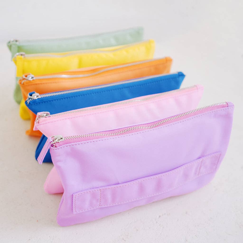 6 in 1 Accordion Bag Zip Travel Cosmetic Pouch Compact Nylon