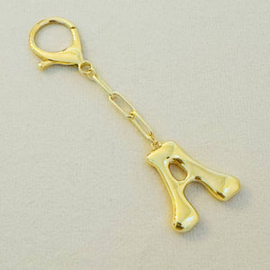 Whimsy Balloon Letter Initial Bag Charm: R