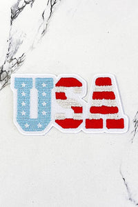 USA Embroidered Patch