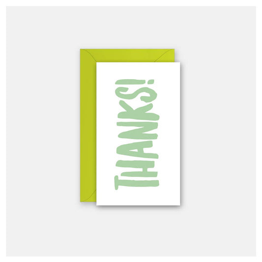 Thanks! - Gift Enclosure Card