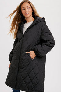 Sofia LONGLINE QUILTED JACKET