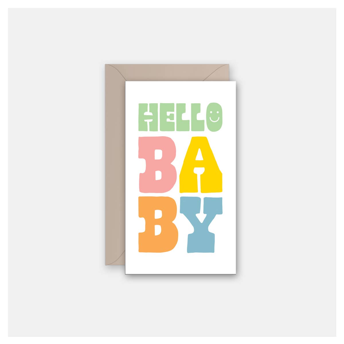 Pastel Baby - Gift Enclosure Card