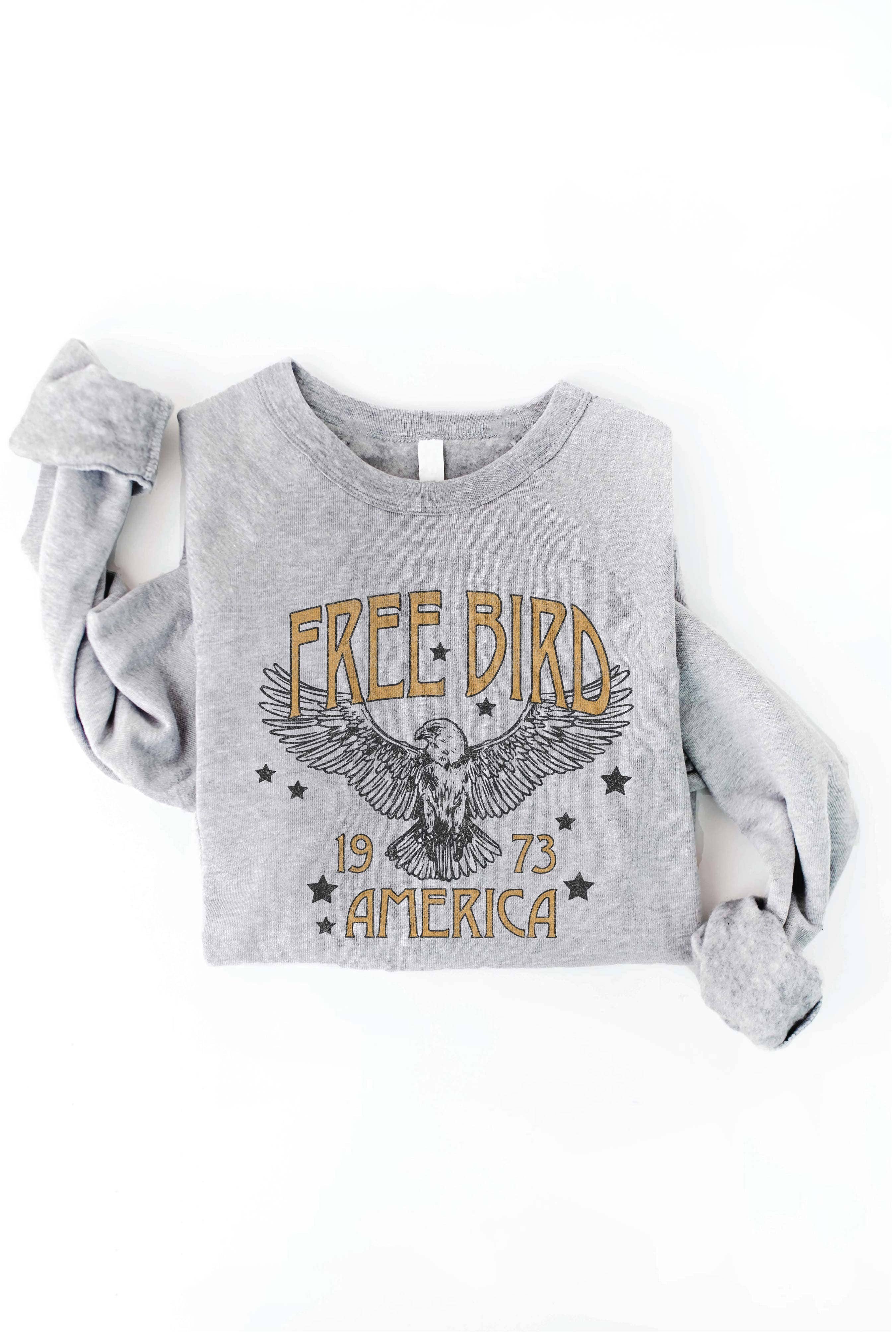 FREE BIRD Graphic Sweatshirt