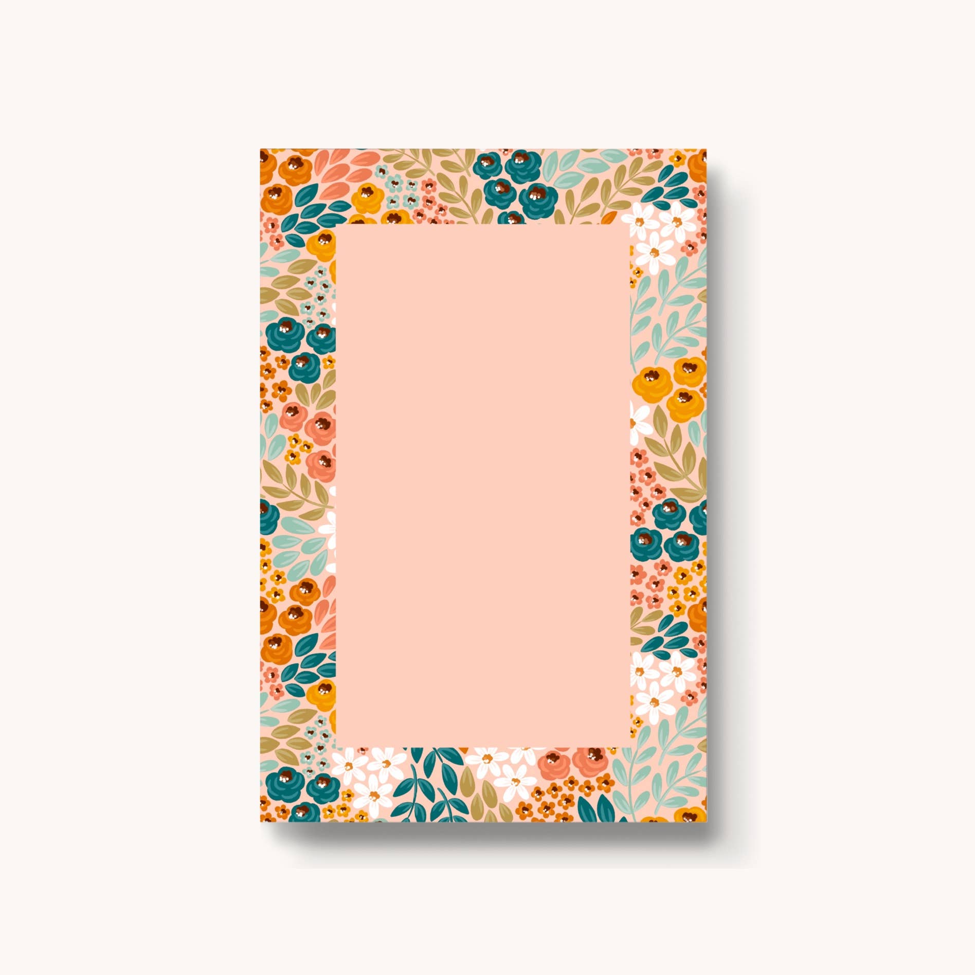 Honeysuckle Floral Notepad, 4x6 in.