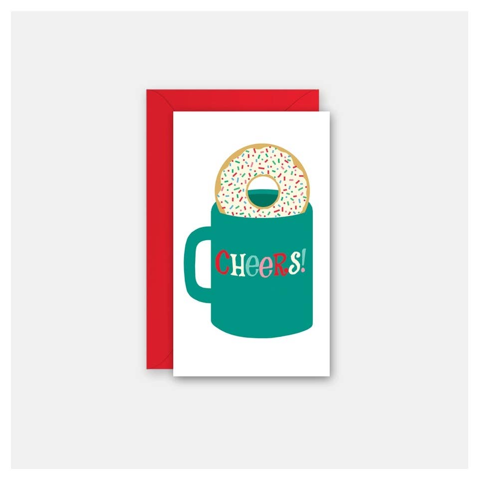 Holiday Donut - Gift Enclosure Card